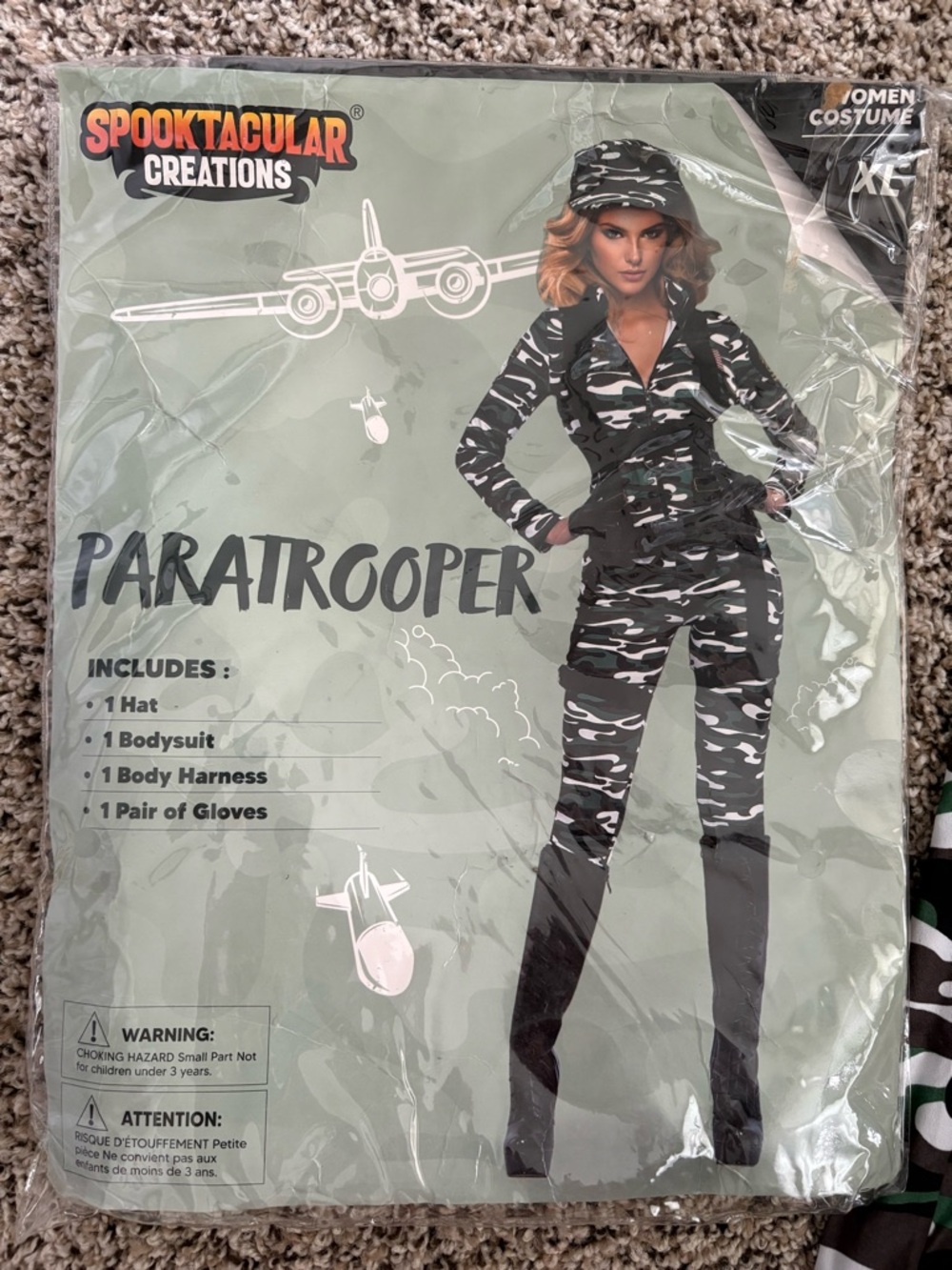 Women’s Army Paratrooper Jumpsuit - Camo